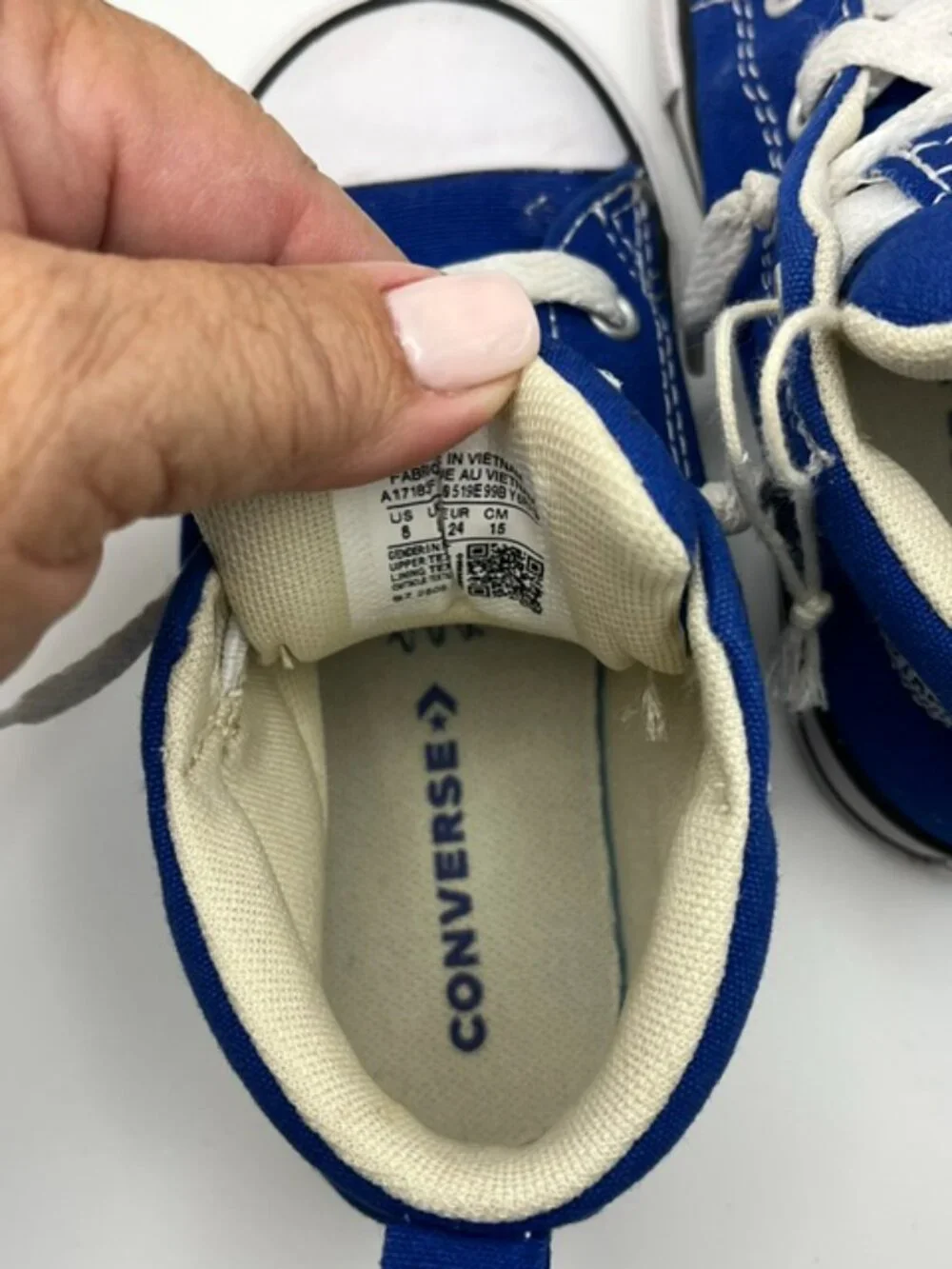 Converse Chuck Taylor All Star High Top Canvas Sneakers Toddler Size 8